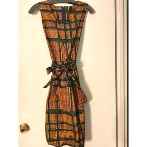 African fabric dress